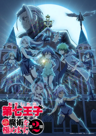 日漫《转生为第七王子，随心所欲的魔法学习之路》[2024-2025年][动画][夸克网盘][中文字幕]