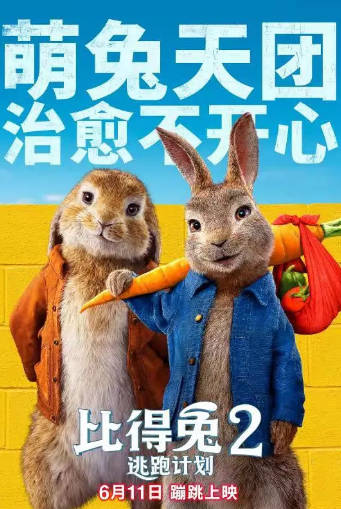 美国动画《比得兔》[共2部][2021年][喜剧冒险][夸克网盘][中文字幕]